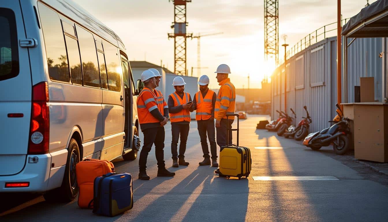 Illustration: Comprendre ce que représentent les grands déplacements dans le secteur du BTP