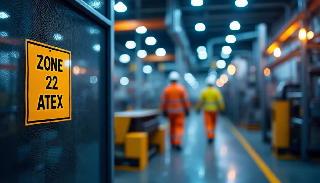 Illustration: Comprendre la classification des zones dangereuses avec un focus sur la zone 22