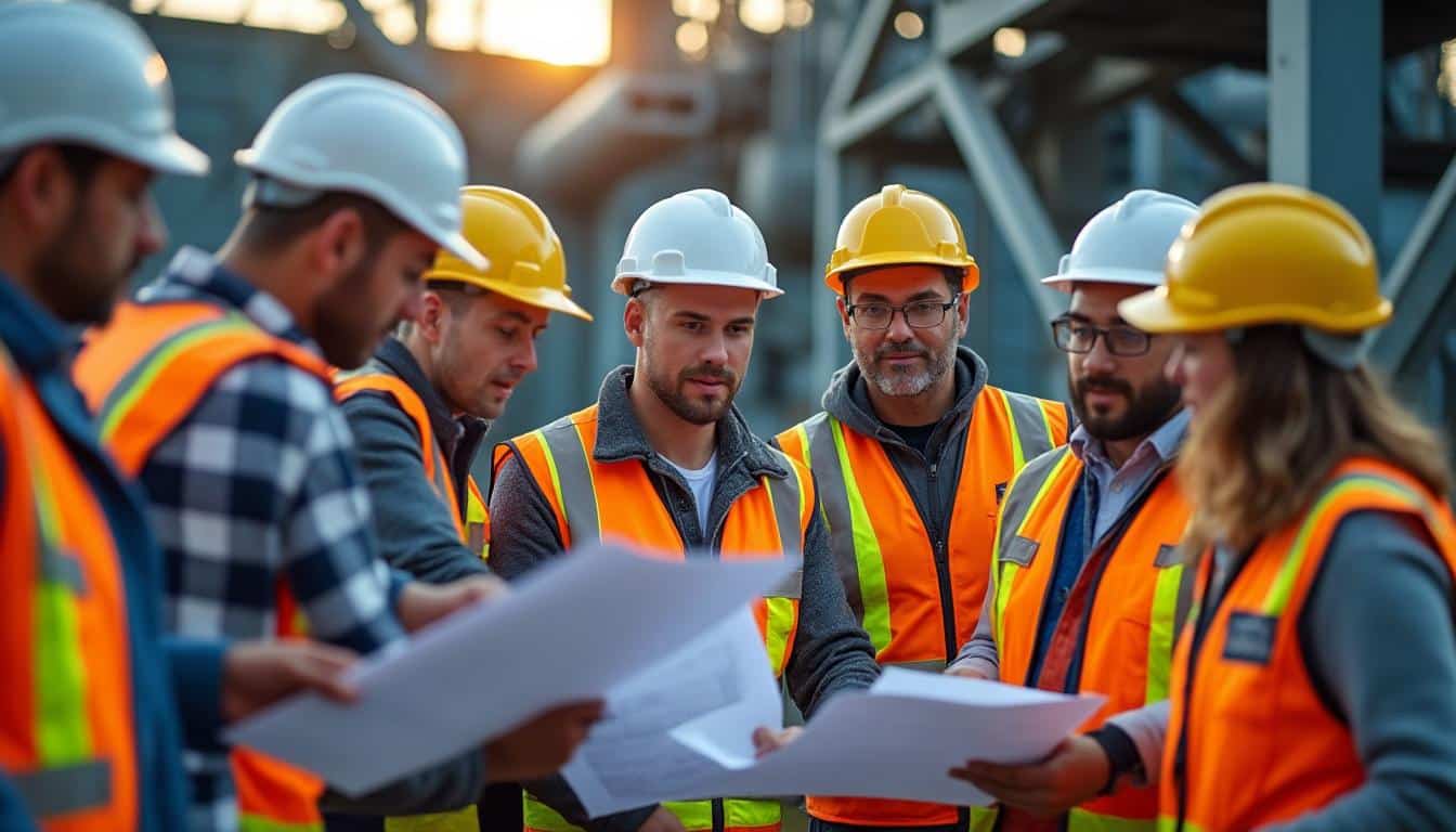 Illustration: Comprendre le statut des employés, techniciens et agents de maîtrise dans le bâtiment