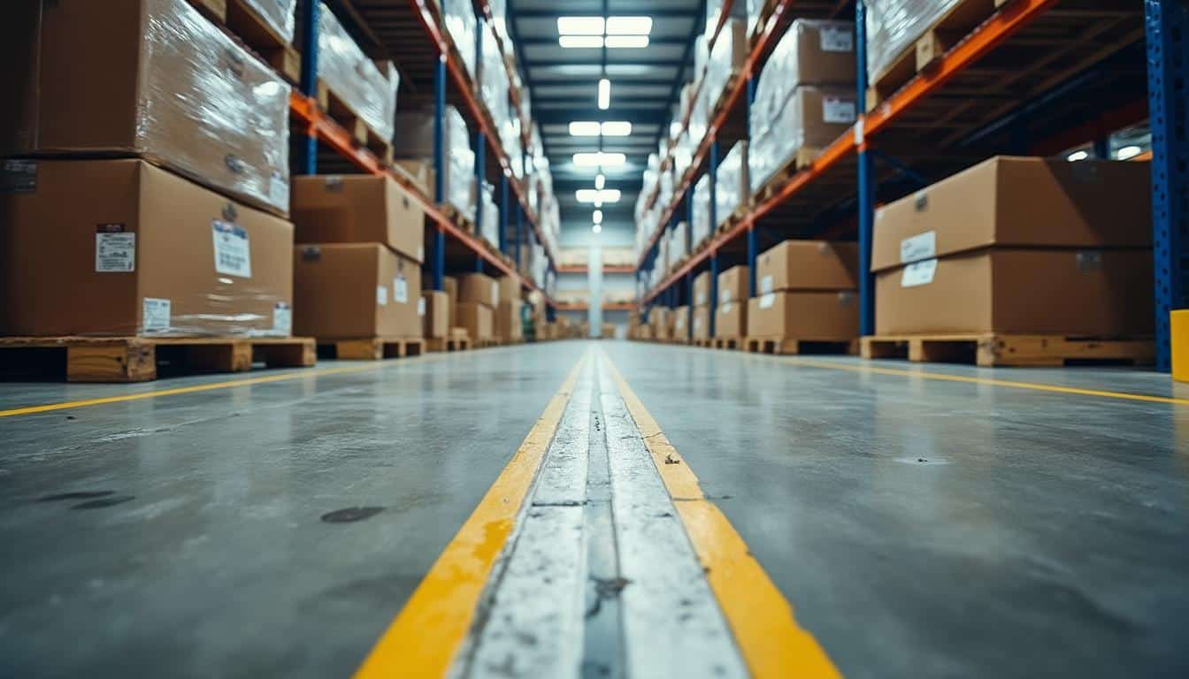 Marquage au sol dans l’entrepôt : sécurité et organisation optimales