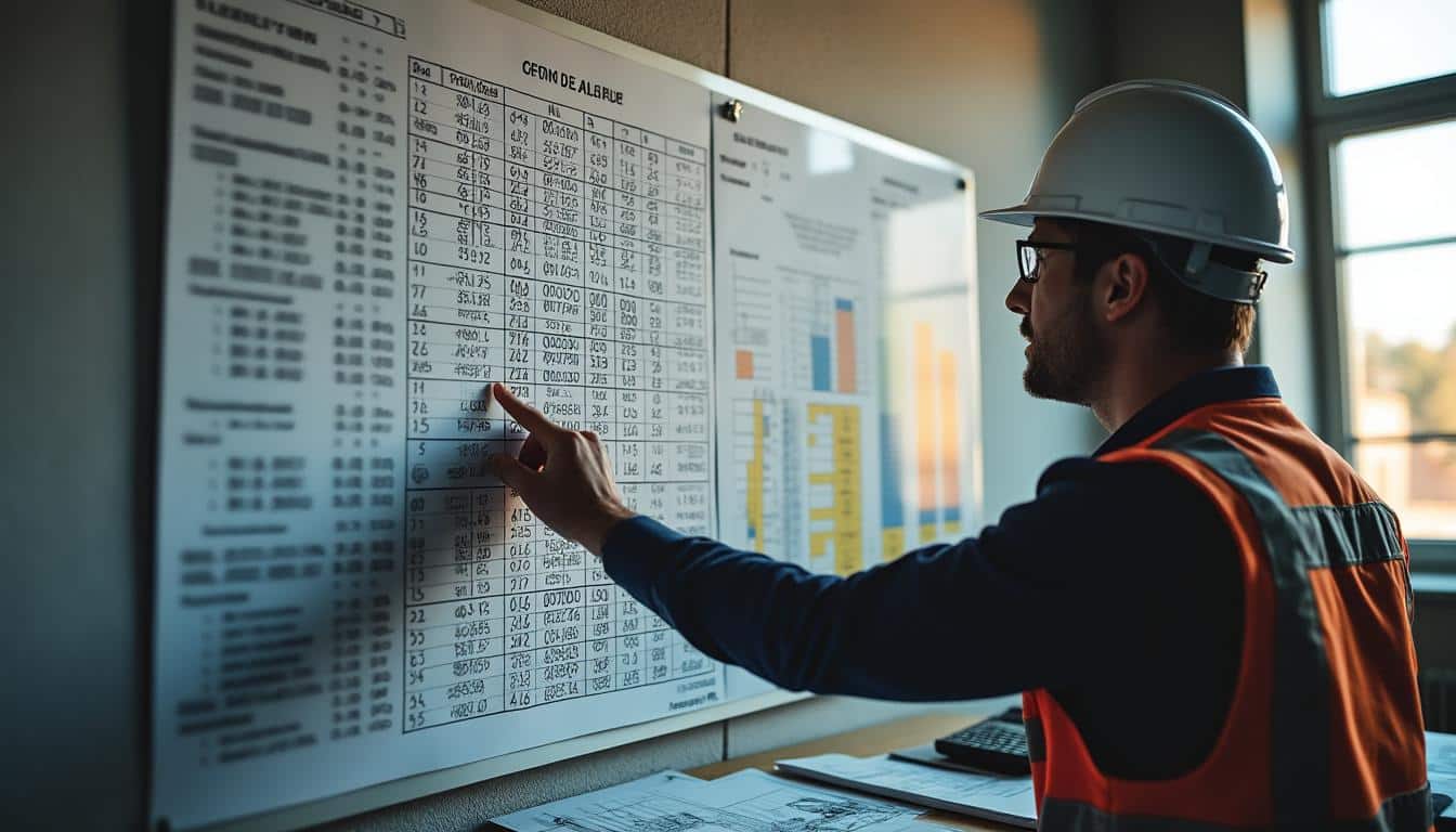 Illustration: Comprendre le rôle des coefficients dans la rémunération du BTP