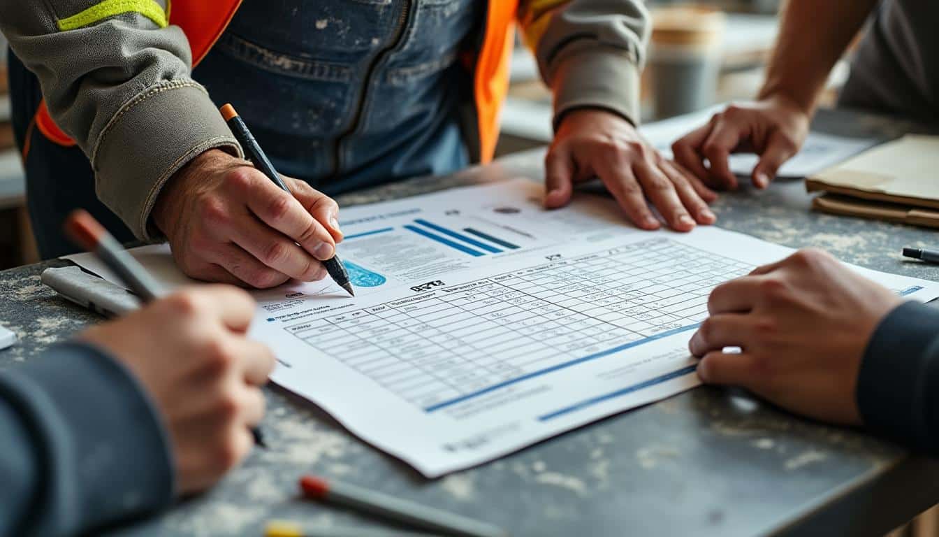 Tableau du coefficient de salaire dans le BTP : guide complet