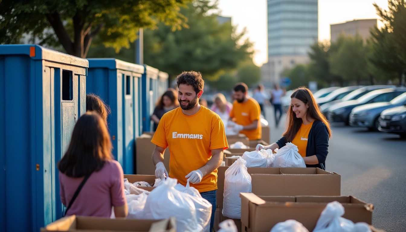 Benne Emmaüs : Collecte solidaire pour réemploi et écologie